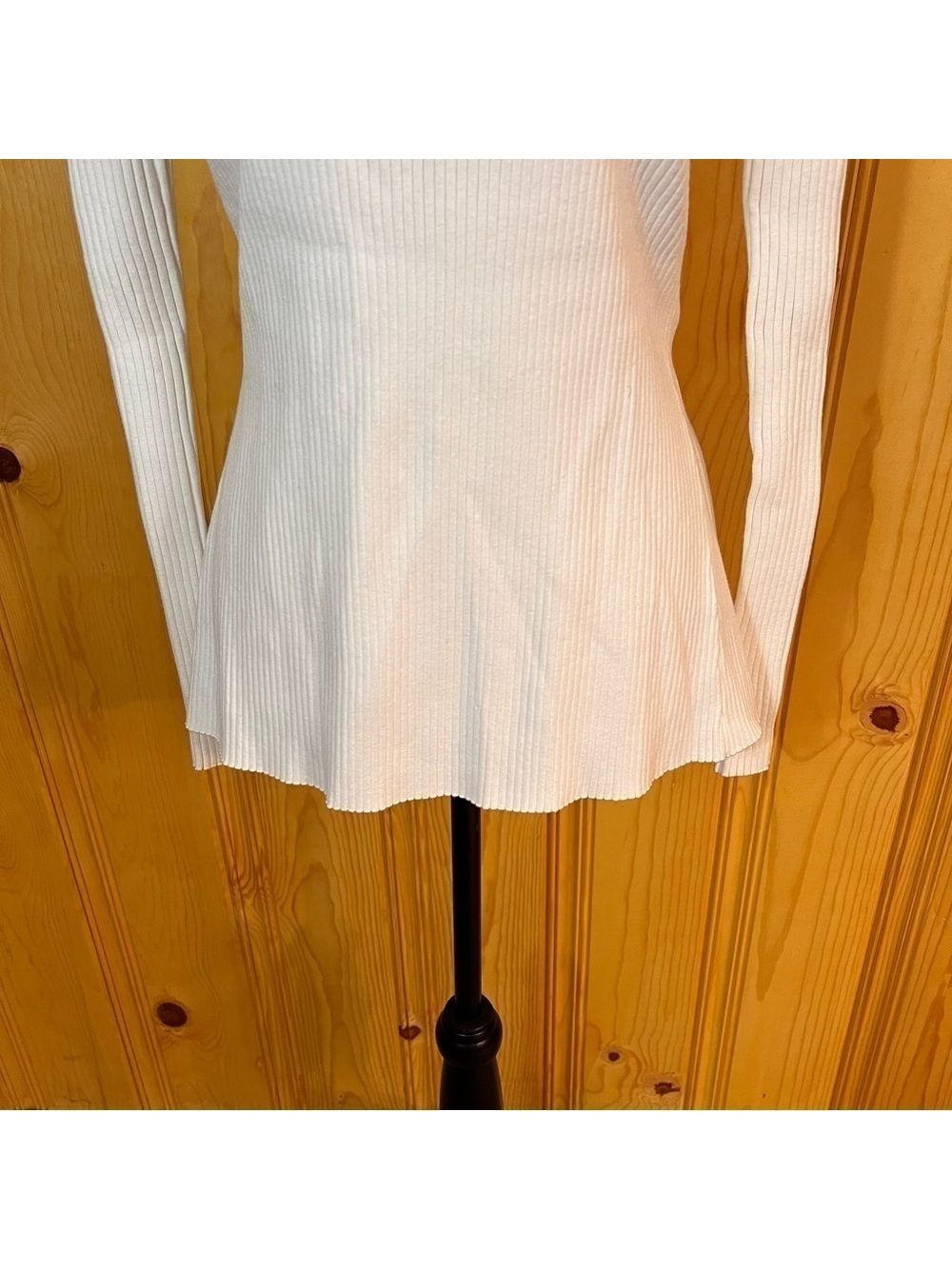 Nwot Live The Process Starr Tie Open Back Sweater Sz-L — image 4 of 8